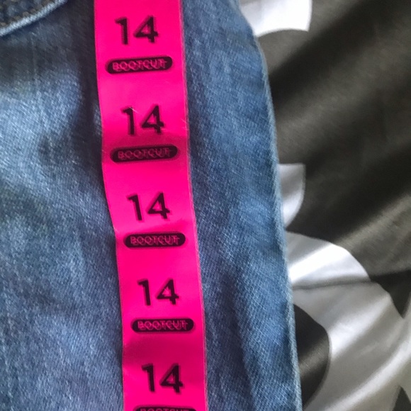 NWT Children’s Place Jeans Girls 14 Bootcut - Picture 5 of 7